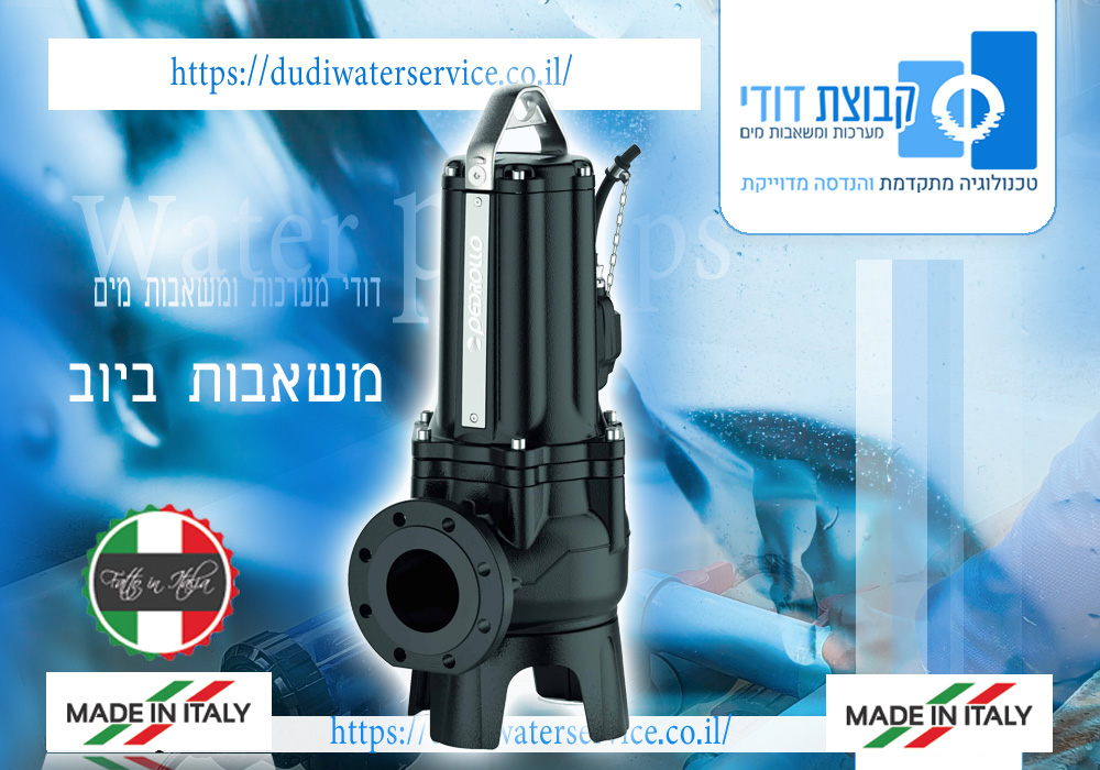 משאבות מים להשקיה איכותית